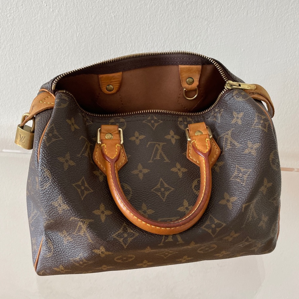 Louis Vuitton Small canvas duffle bag